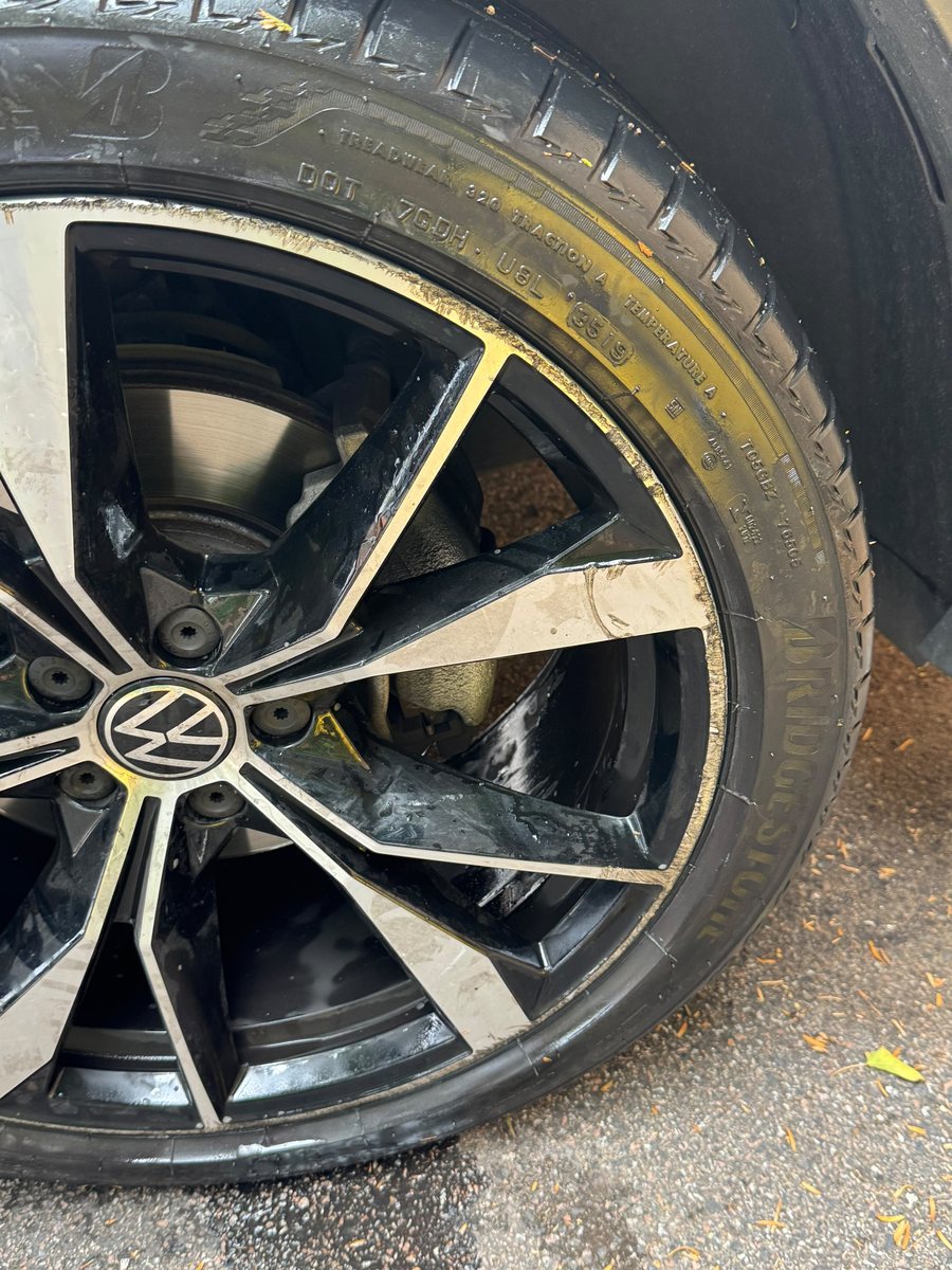 Replacement tyre fitted to the customer’s vehicle